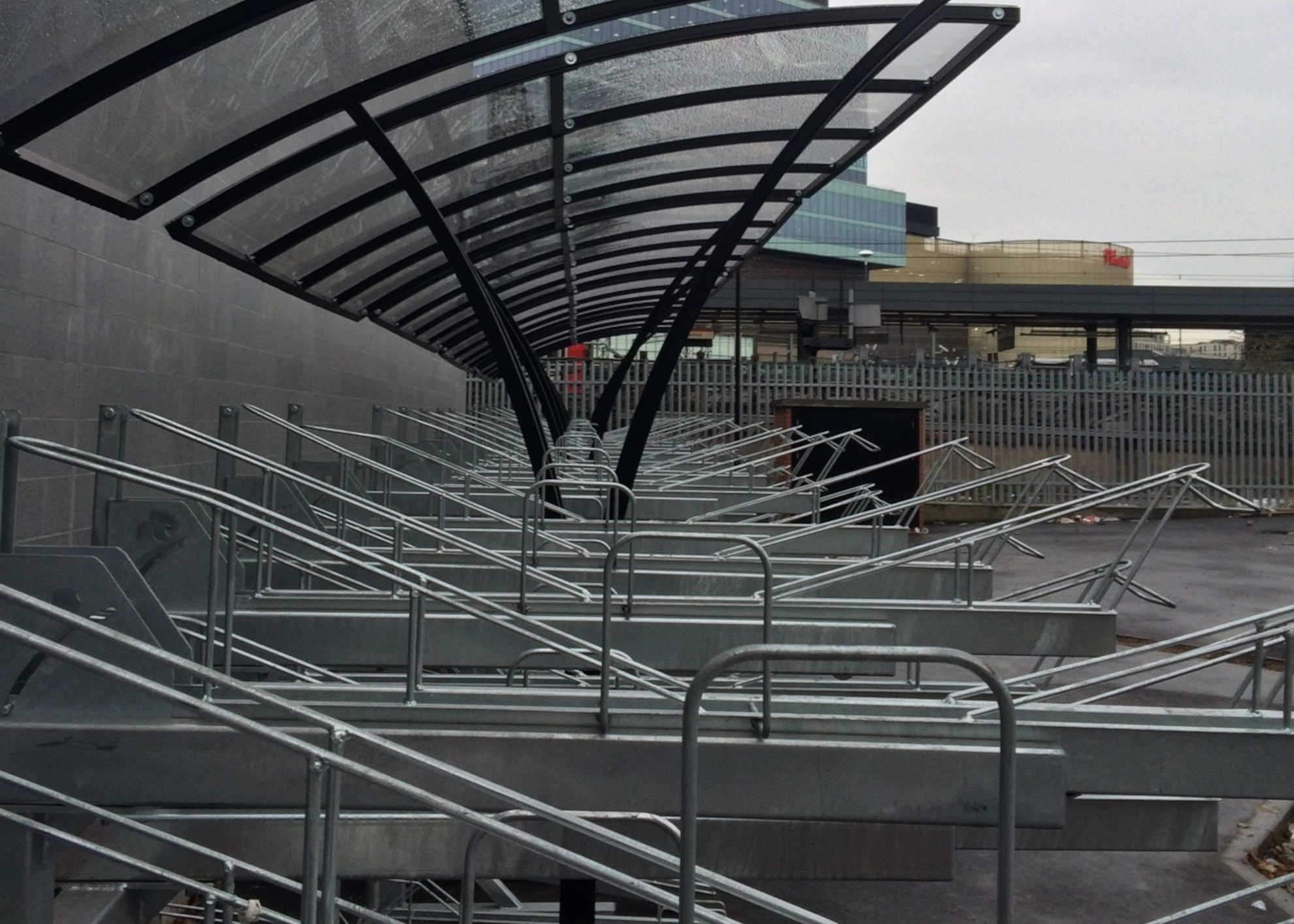 Two Tier New York Bike Shelter